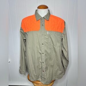 Orvis Hunter Orange Midweight Shooting Shirt